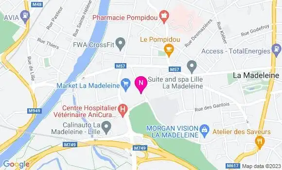 Localisation Mtre Dupend Cécile