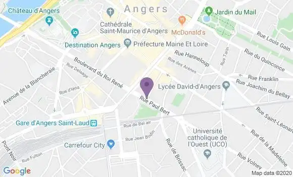 Localisation Mtre Laroche Franck