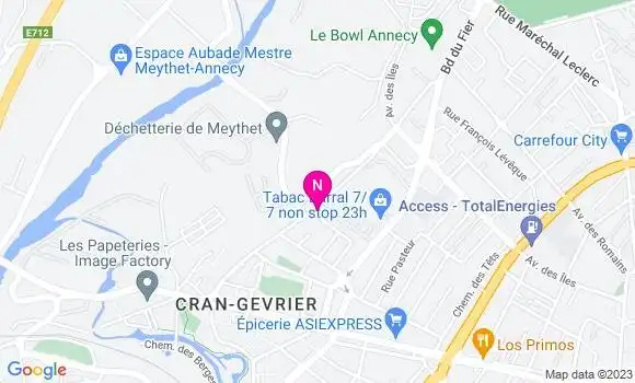 Localisation Mtre Amsellem Elodie
