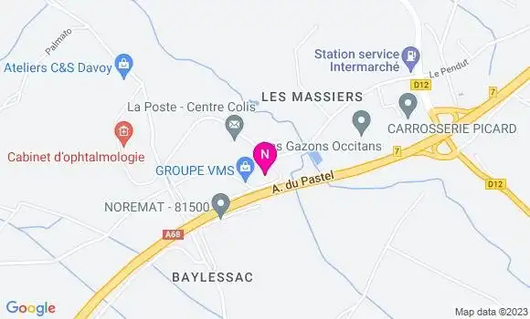 Localisation Mtre Simon Fassino Karine