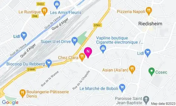 Localisation Mtre Schmitt Christophe