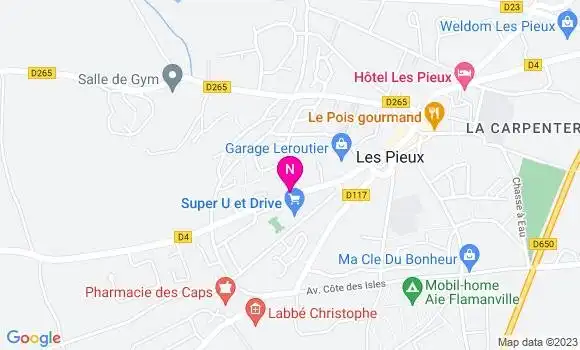 Localisation Mtre Mahier Sophie