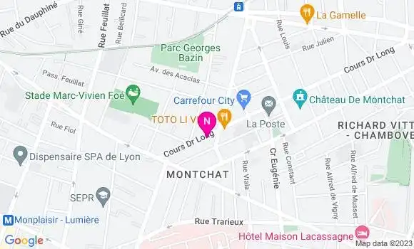 Localisation Mtre Brac de la Perriere Médéric