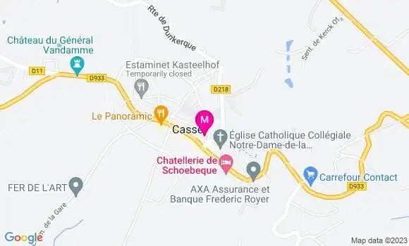 Localisation Mtre Picquout Eric