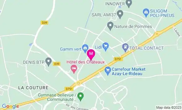 Localisation Mtre Boulay Romain