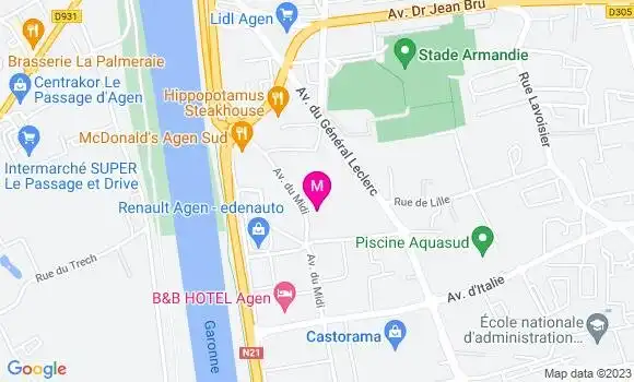 Localisation Mtre Samarut Philippe