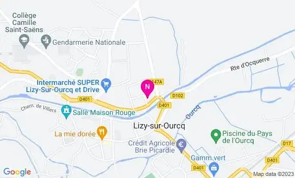 Localisation Mtre Goulas Kathy