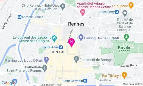 Localisation Mtre Guinet Justine