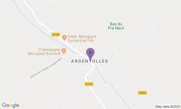 Localisation Mtre Desgroux Claire