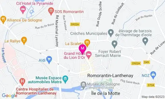 Localisation Mtre Despres Stéphanie