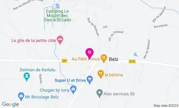 Localisation Mtre Le Bars Sophie