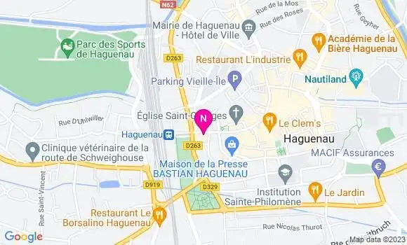 Localisation Mtre Schaer Camisan Caroline