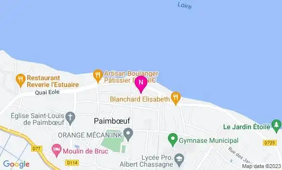 Localisation Mtre Baudrand François Xavier