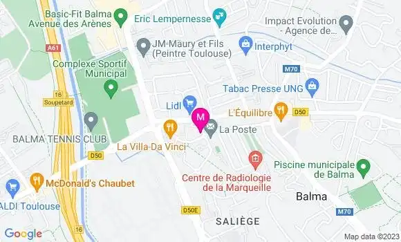 Localisation Mtre Arnaudies Lopez Marie