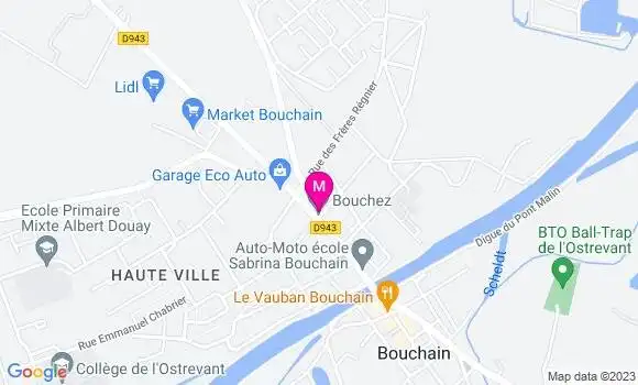 Localisation Mtre Bouchez Fanny