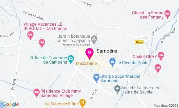 Localisation Mtre Simond Tissot Stéphanie