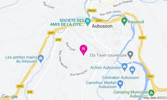 Localisation Mtre Drojat Nathalie