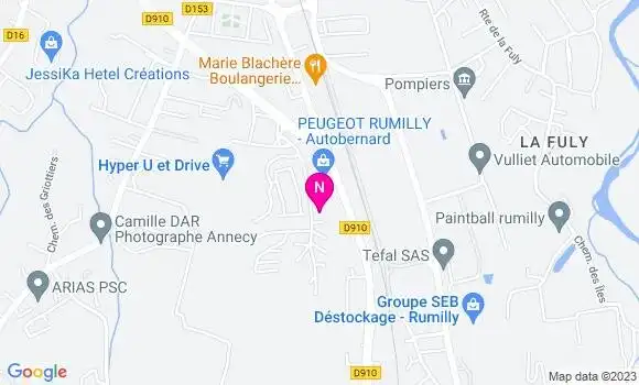 Localisation Mtre Ynna Elodie