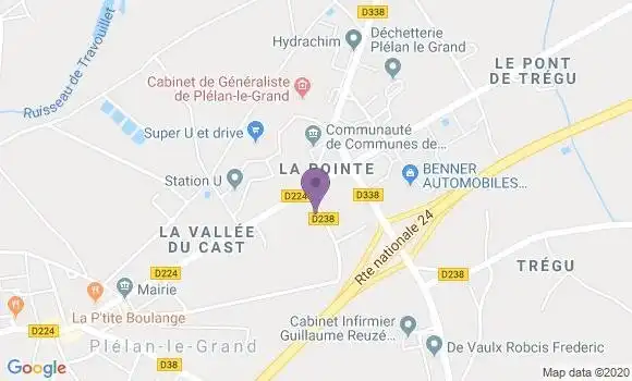 Localisation Mtre Pichevin Benoît
