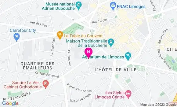 Localisation Mtre Leveque Nicolas