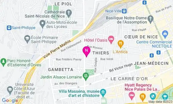 Localisation Mtre Rucka Aline