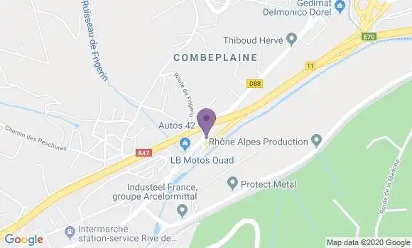 Localisation Mtre Thiboud Hervé