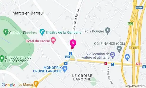Localisation Mtre Pagniez Martin