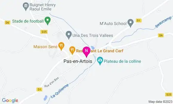 Localisation Mtre Jonard Fabien