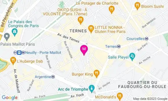 Localisation Mtre Mercier Marie Laure
