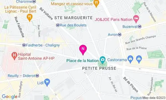 Localisation Mtre Pajaziti Maylinda