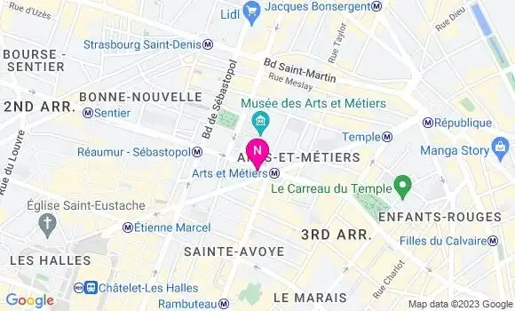 Localisation Mtre Ract Valérie