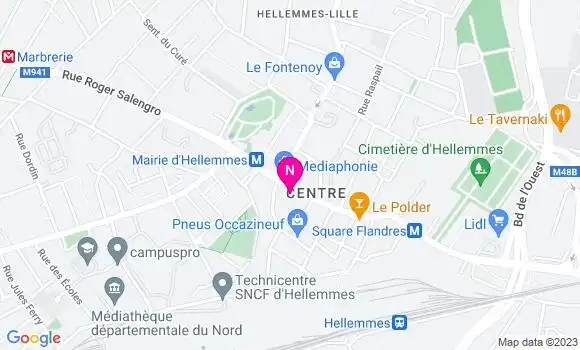 Localisation Mtre Rivenet François