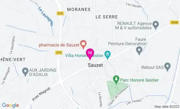 Localisation Mtre Maurin Gaëlle