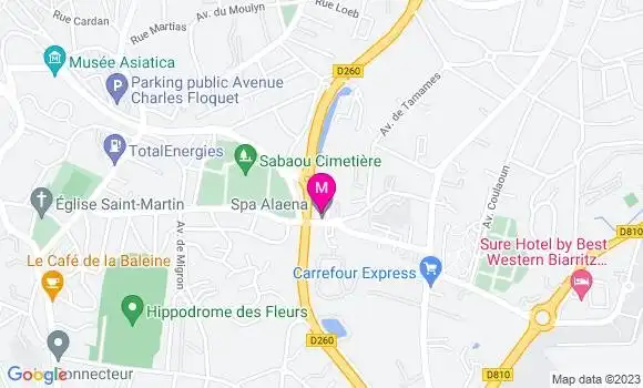 Localisation Mtre Millet Barbé Emilie