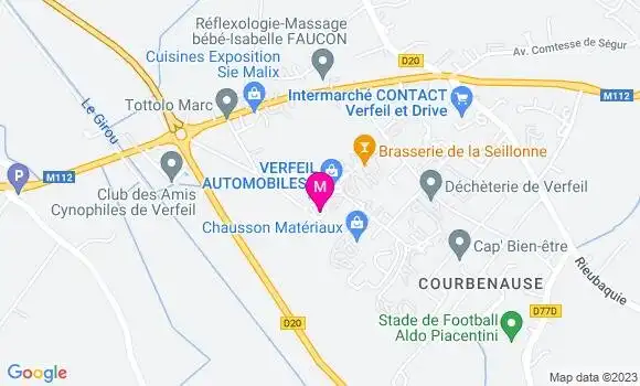 Localisation Mtre Barrie Constance