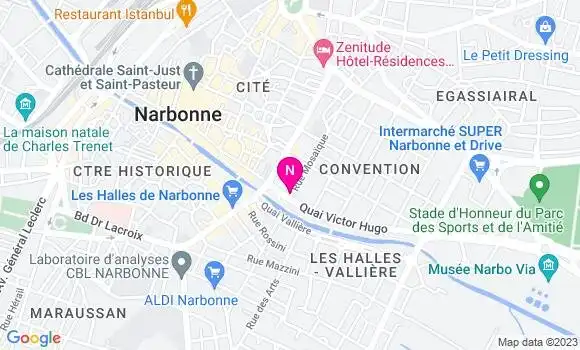 Localisation Mtre Salvayre Elodie