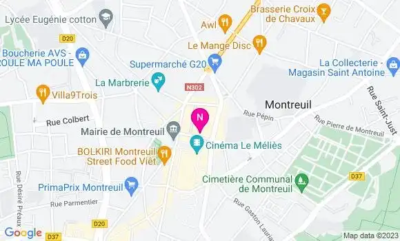Localisation Mtre Fidrie Nicole