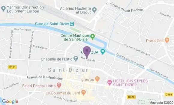 Localisation Mtre Hausmann Louis