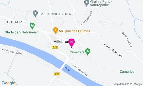 Localisation Mtre Papeloux Valériane