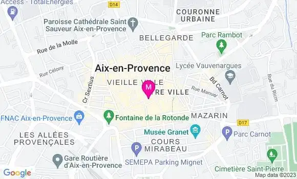 Localisation Mtre Ambroggi Lucie