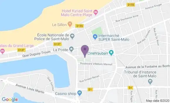Localisation Mtre Vercoutere Benoît