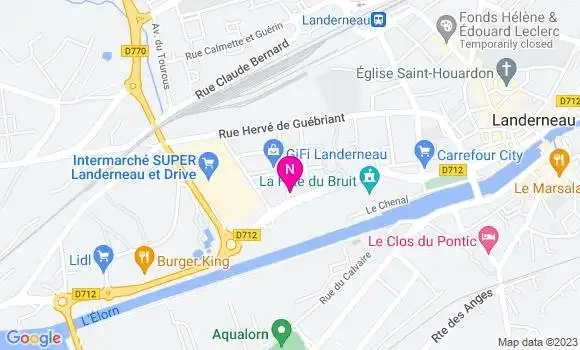 Localisation Mtre Cozic Pierre