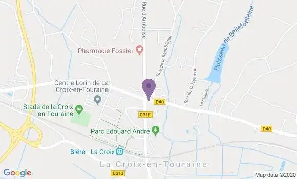 Localisation Mtre Modot Luc