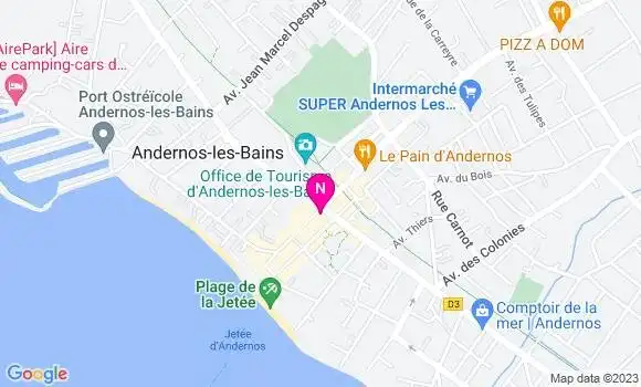 Localisation Mtre Carment Henri