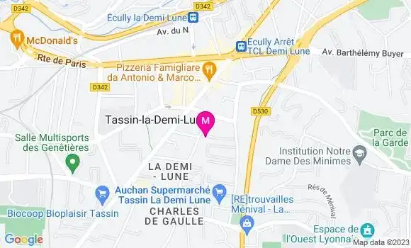 Localisation Mtre Roche Jérome