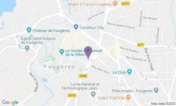 Localisation Mtre Barbier Christophe
