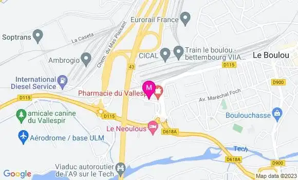 Localisation Mtre Guillamet Franck