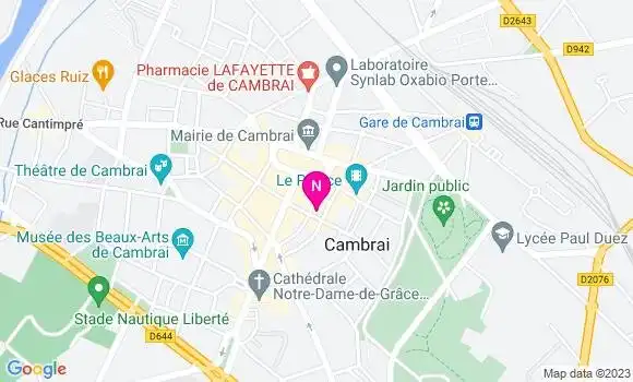 Localisation Mtre Dutalloir David