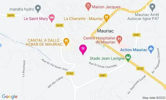 Localisation Mtre Michel Chavignier Laure