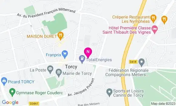 Localisation Mtre Magnien Gardereau Isabelle